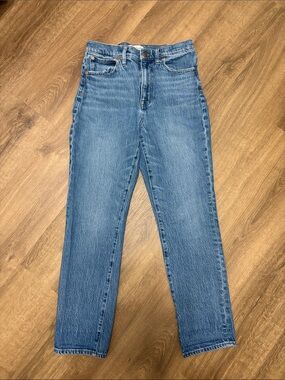 Madewell Classic The High-Rise Slim Boyjean Size 27